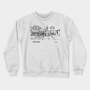 Sparks Nevada Crewneck Sweatshirt